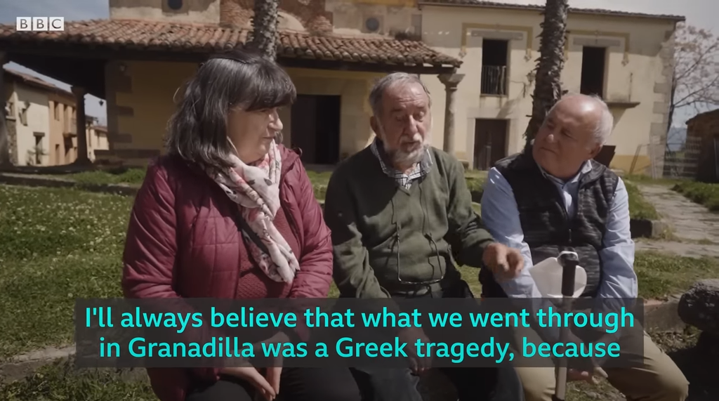 Granadilla, nativos intervienen en programa de la BBC de Londres