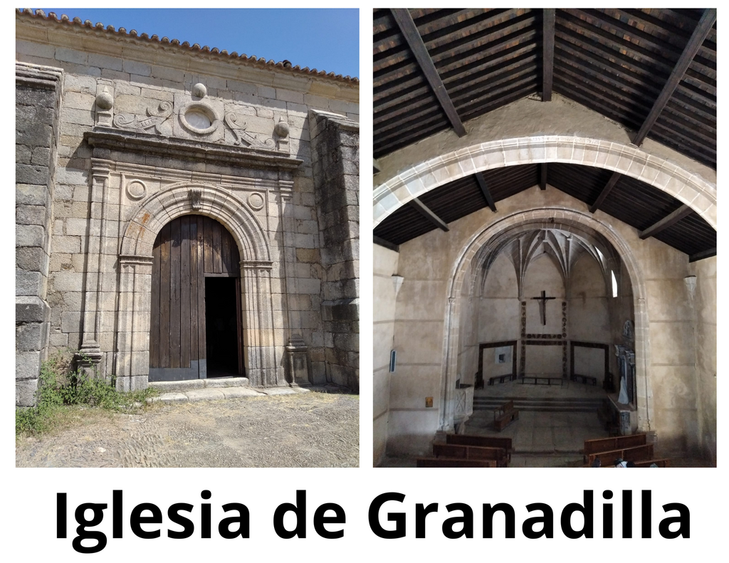 Granadilla, su Iglesia es el único edificio del pueblo que no fue expropiado