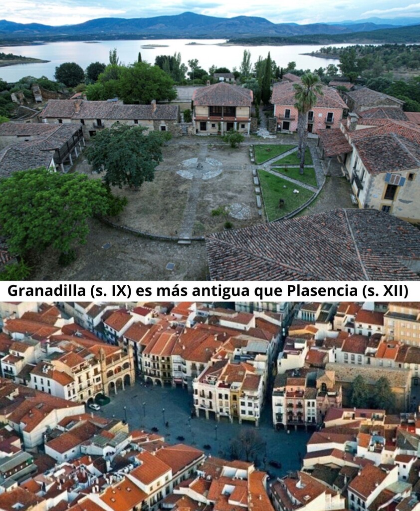 Granadilla (s. IX) es más antigua que Plasencia (s. XII)