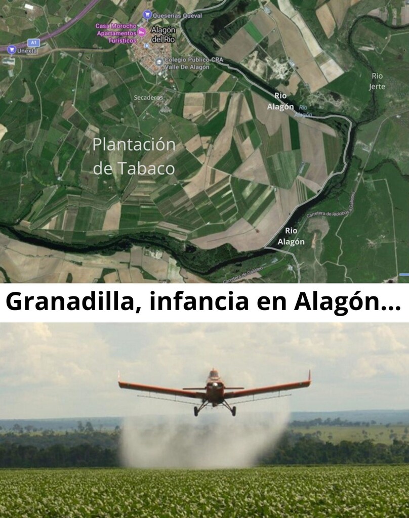 Granadilla, infancia en Alagón…