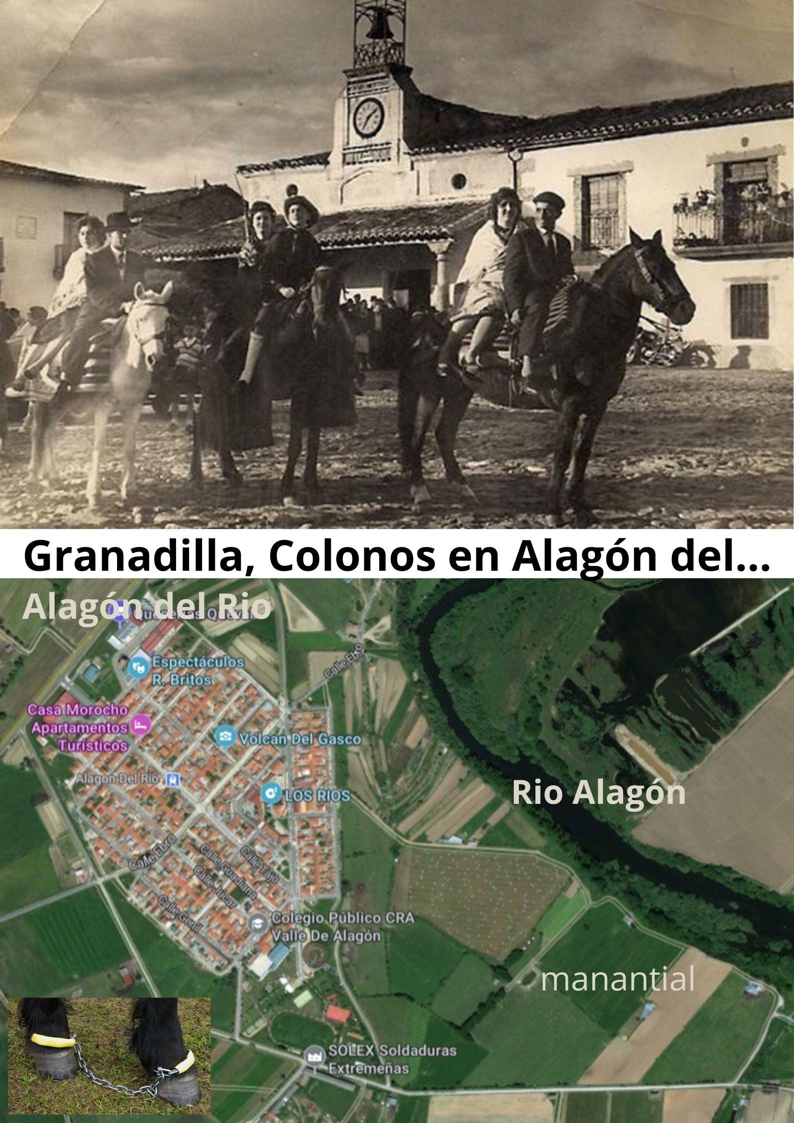 Granadilla, Colonos en Alagón del…