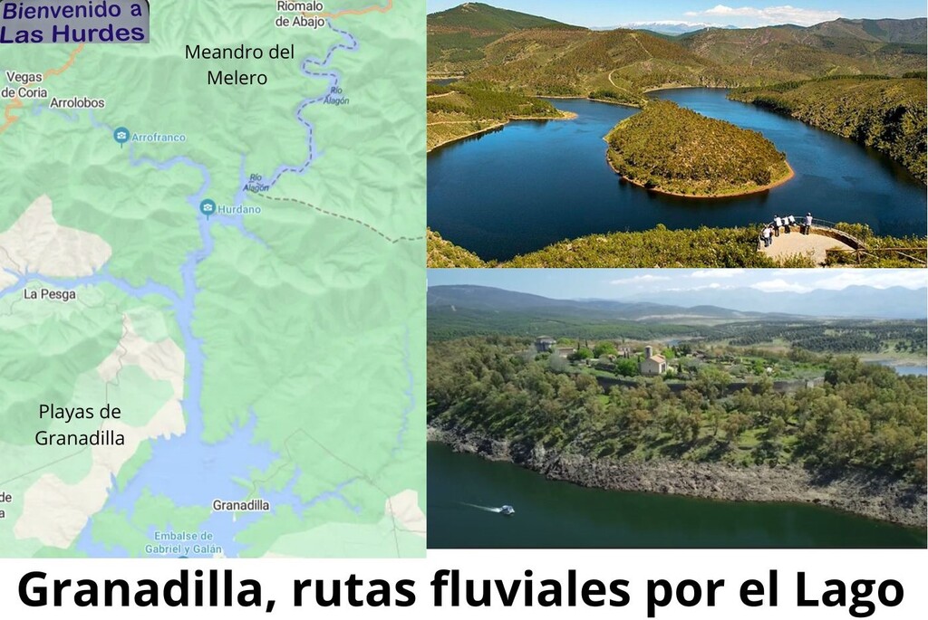 Granadilla, rutas fluviales por el Lago