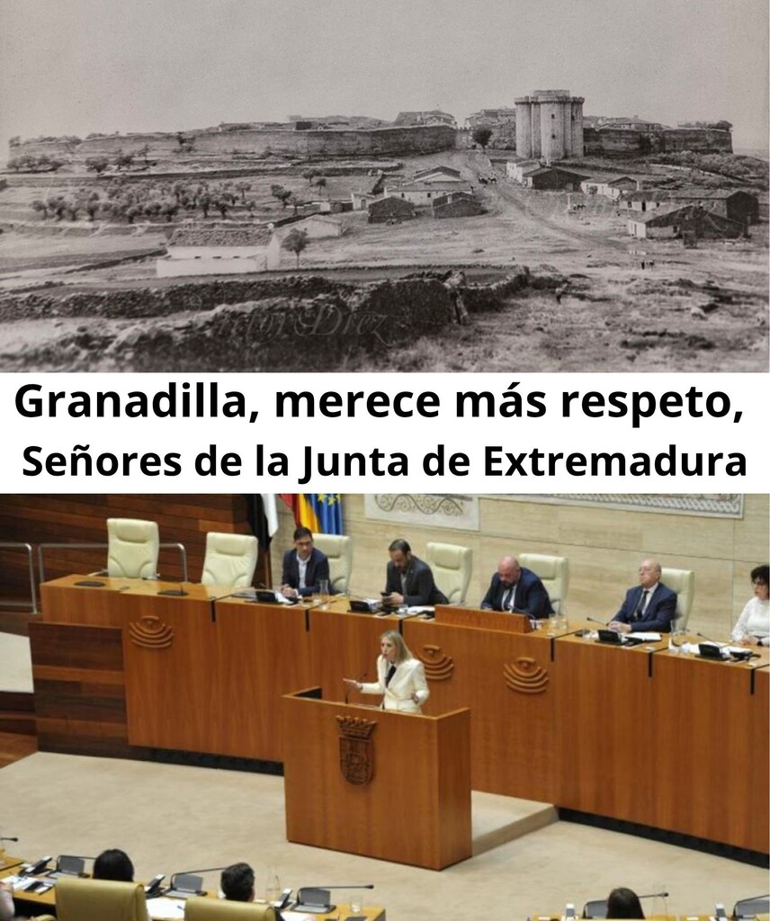 Granadilla, merece más respeto, Señores de la Junta de Extremadura
