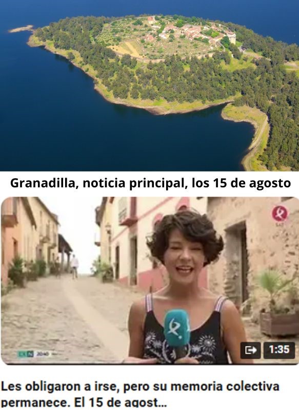 Granadilla, noticia principal, los 15 de agosto