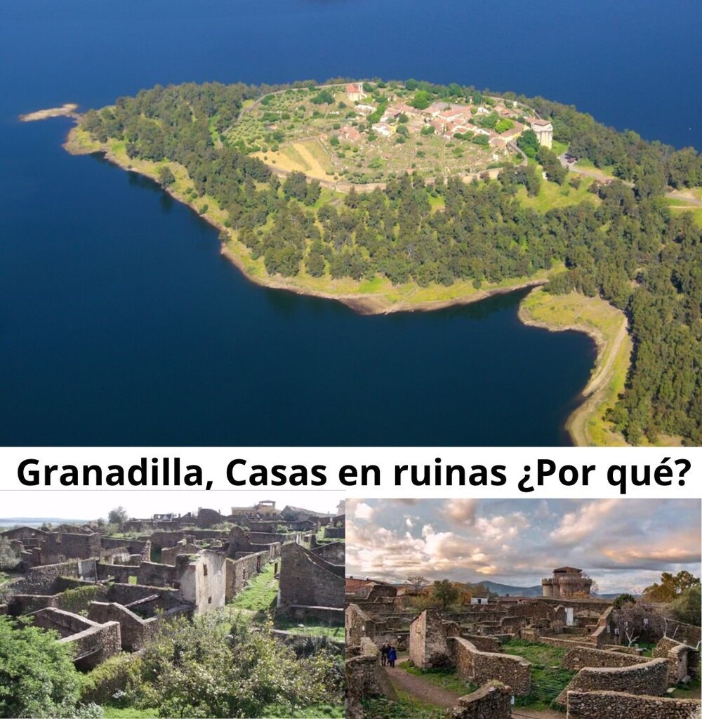 Granadilla, Casas en ruinas ¿Por qué?