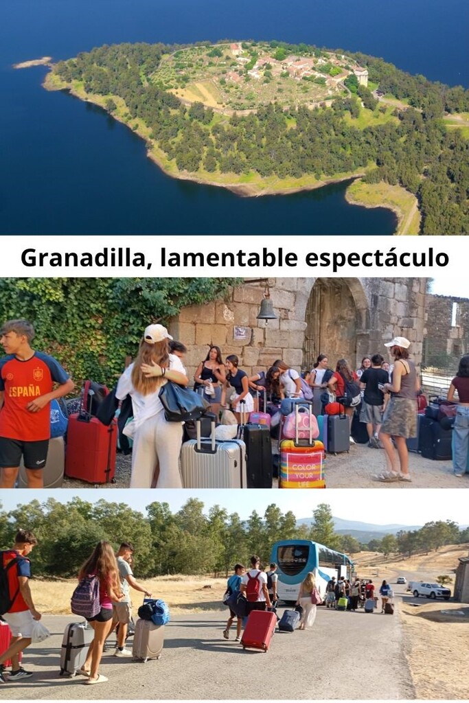 Granadilla, lamentable espectáculo